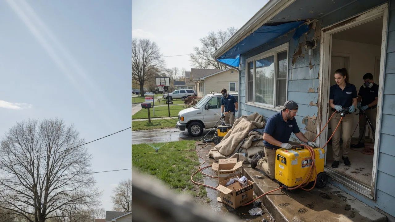 Basement Flood Cleanup in Cookville, TX near me